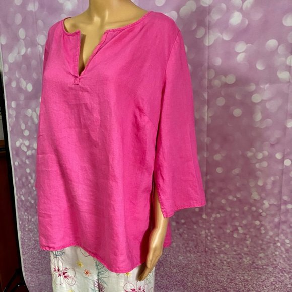 100% Linen 2 piece pants outfit - Picture 5 of 16